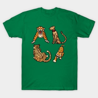 Pixel Jungle Tiger T-Shirt